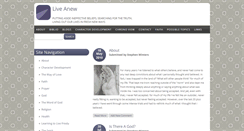 Desktop Screenshot of live-anew.com